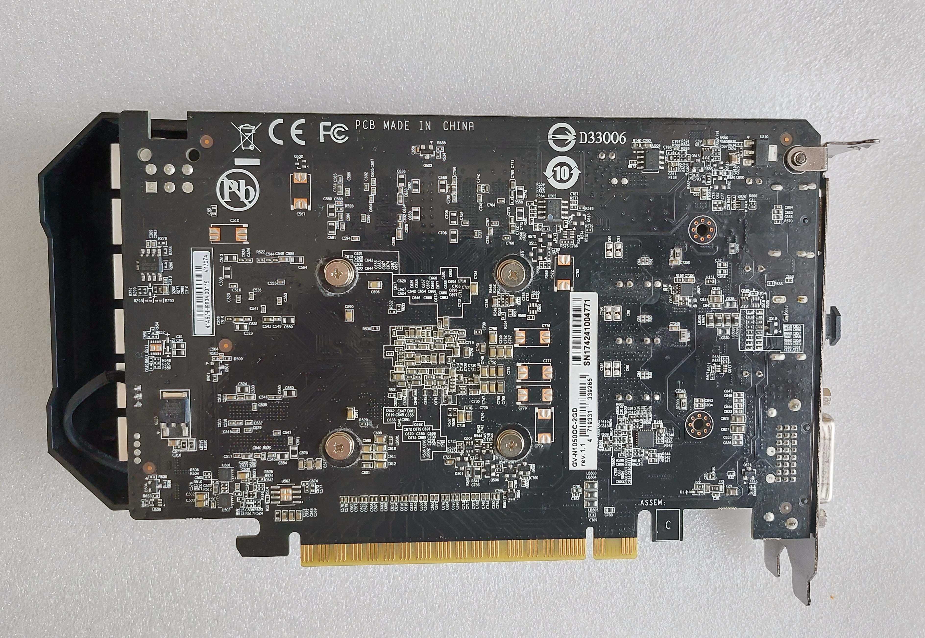Karta graficzna Gigabyte GTX 1050 OC