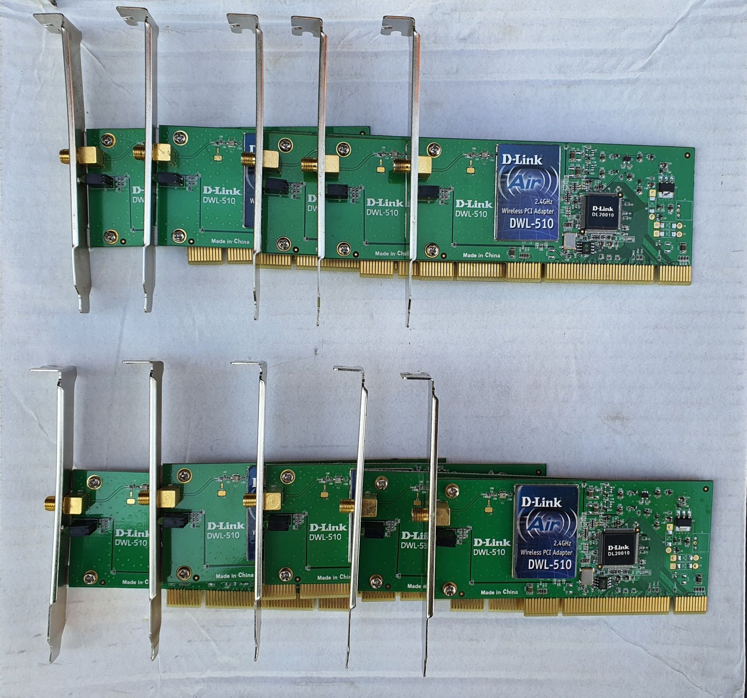 Karta Wireless wifi Dlink DWL 510 , Planet WL 8303 PCI antena