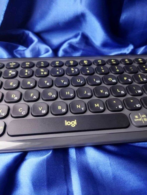 Клавіатура бездротова Logitech POP Icon Keys Wireless Graphite
