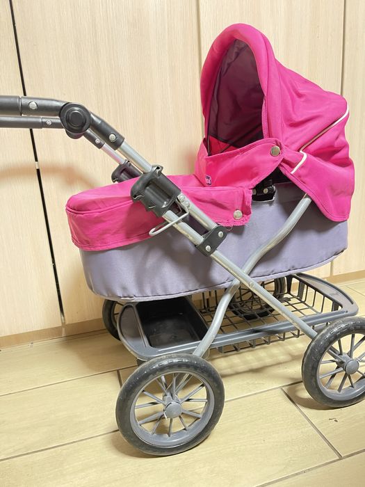 Коляска іграшкова chicco + 3 ляльки