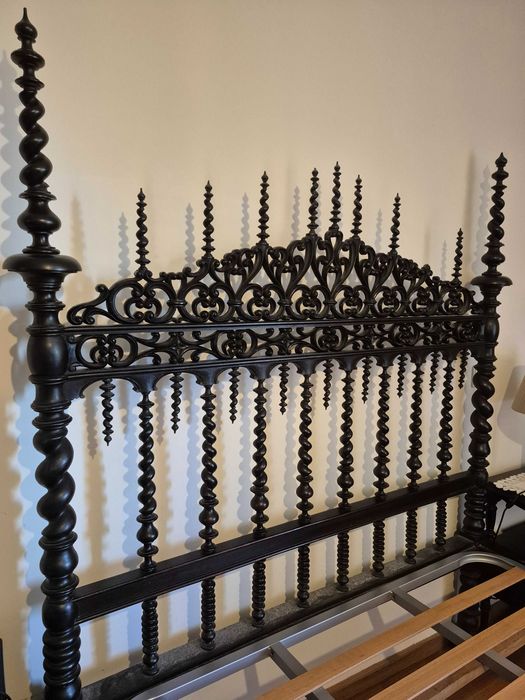 Mobília de quarto antiga estilo Luís XIV