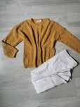 Sweter camel jodełka