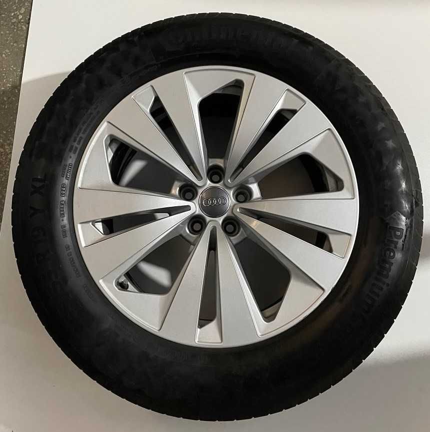 19 дюймові літні колеса Audi Q8 8,5x19 ET20 265/55 R19 Continental