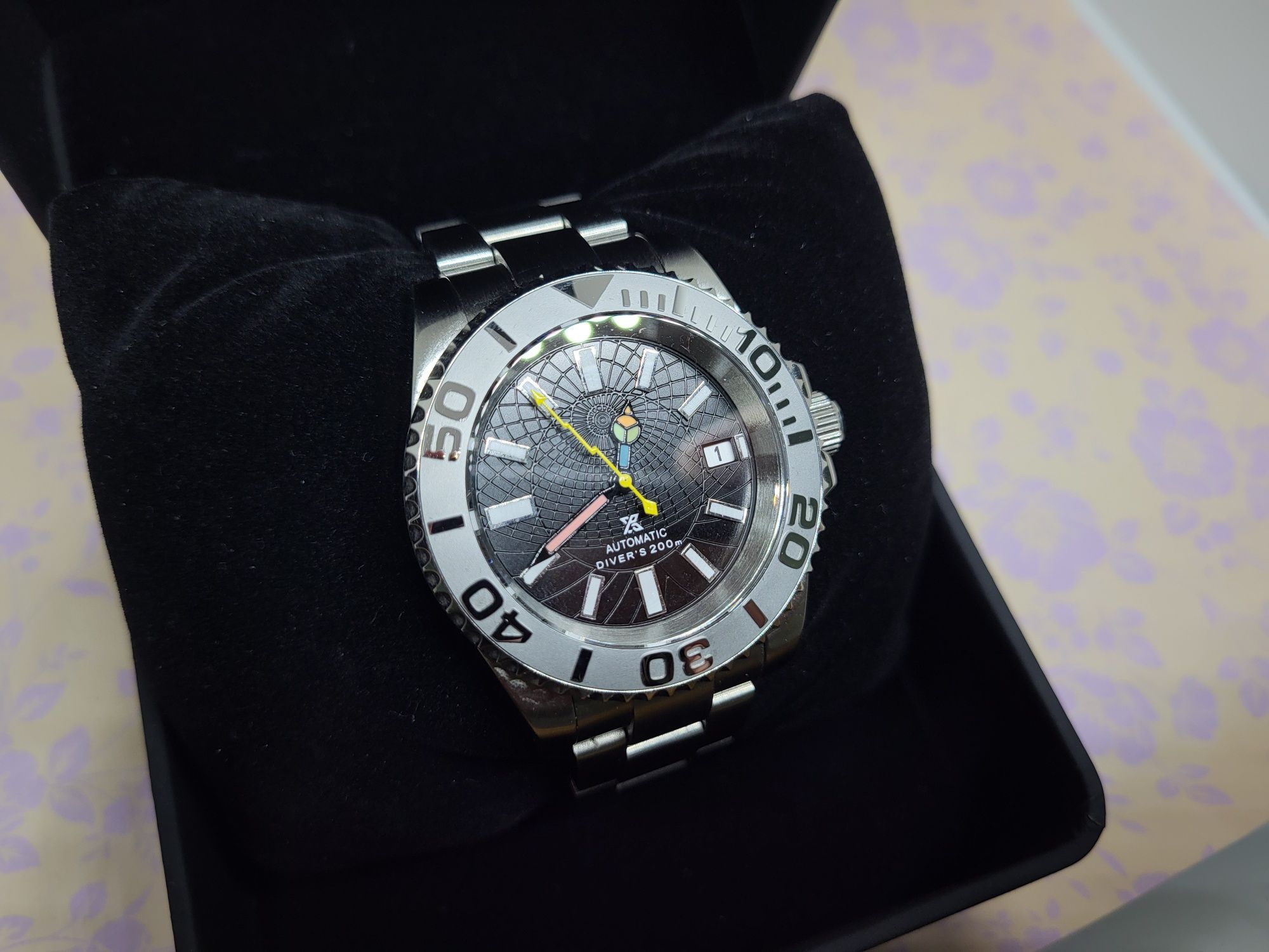 Mamy yacht mastera w domu: Nowy zegarek custom seiko nh35a TMI Fajny