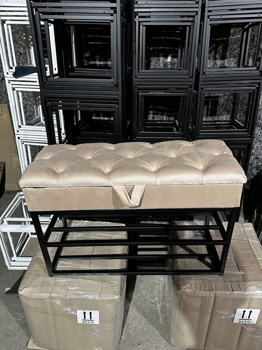Лавочка для взуття. Банкетка з нішою для зберігання. Від виробника.
