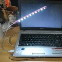 Гнучка світлодіодна лампа для клавіатури Гибкая светодиодная лампа