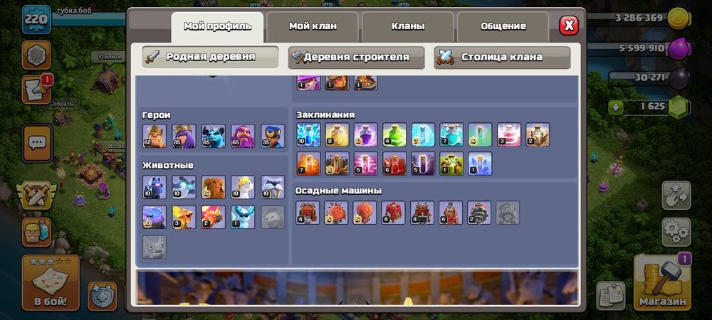 Аккаунт в клэш оф кленс