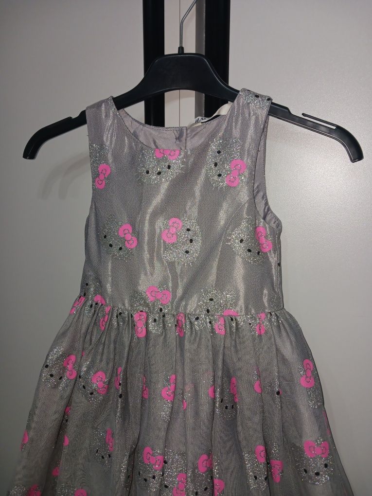 Tiulowa sukienka Hello Kitty H&M rozm. 110/116