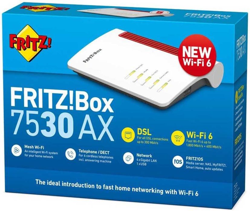Маршрутизатор AVM FRITZ!Box 7530 AX (20002930)