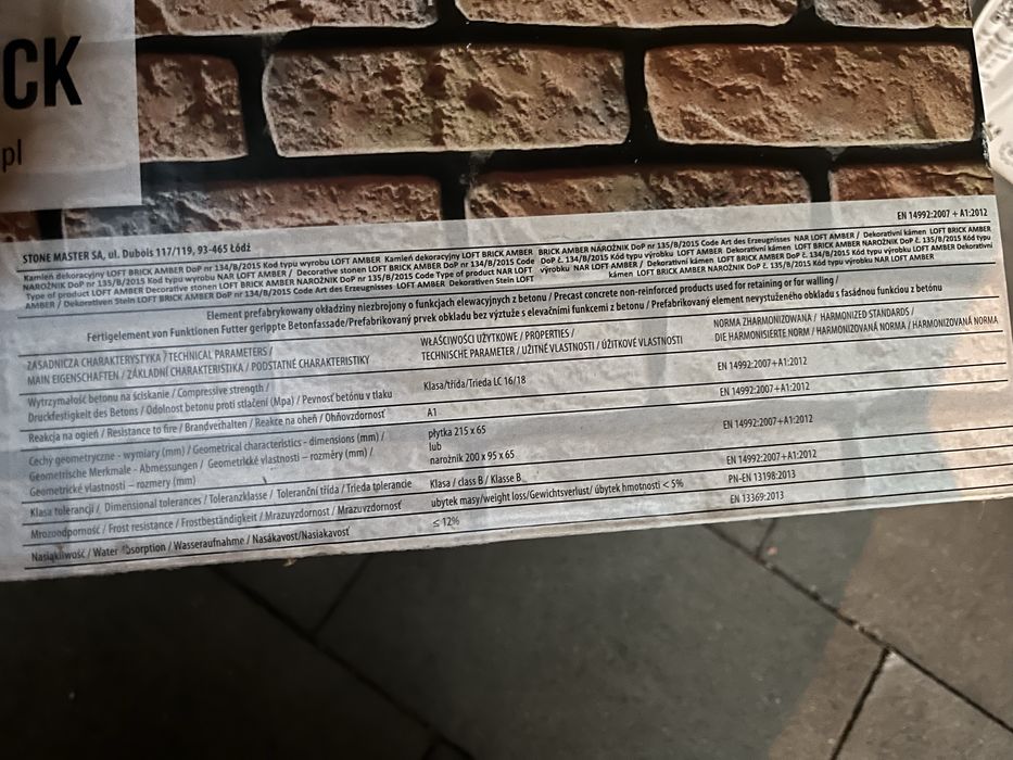 Kamień betonowy - jak cegła