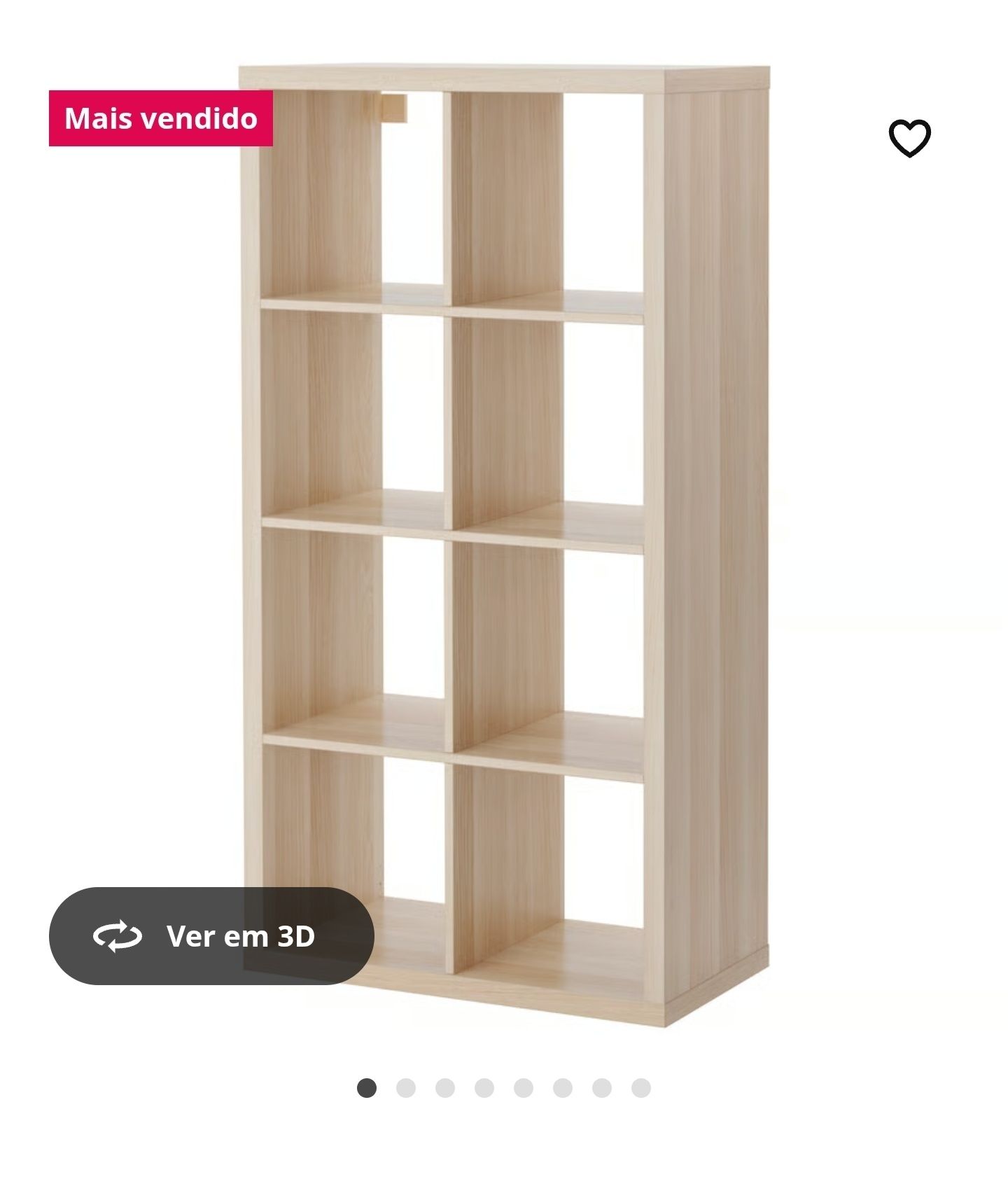 Estante cubos como nova