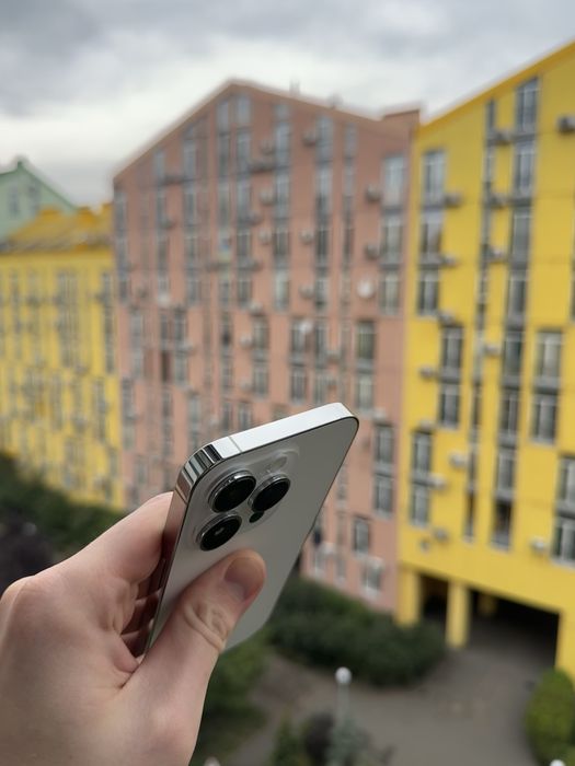 93% Аккум Идеал iPhone 14 Pro 128Gb Silver Neverlock Айфон про White