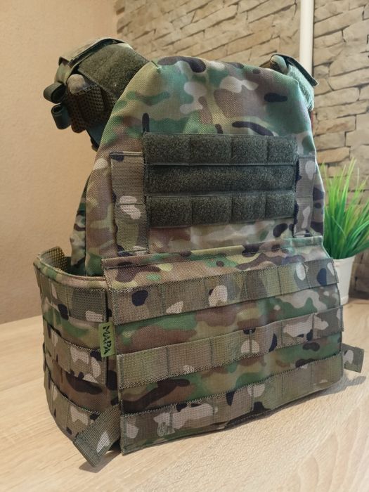 Плитоноска тактичний жилет мультикам