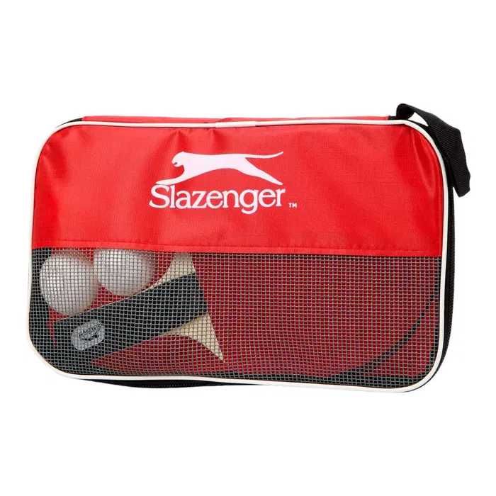 Tenis Stołowy SLAZENGER 2x Rakietki, 3 x Piłeczki, Pokrowiec zestaw