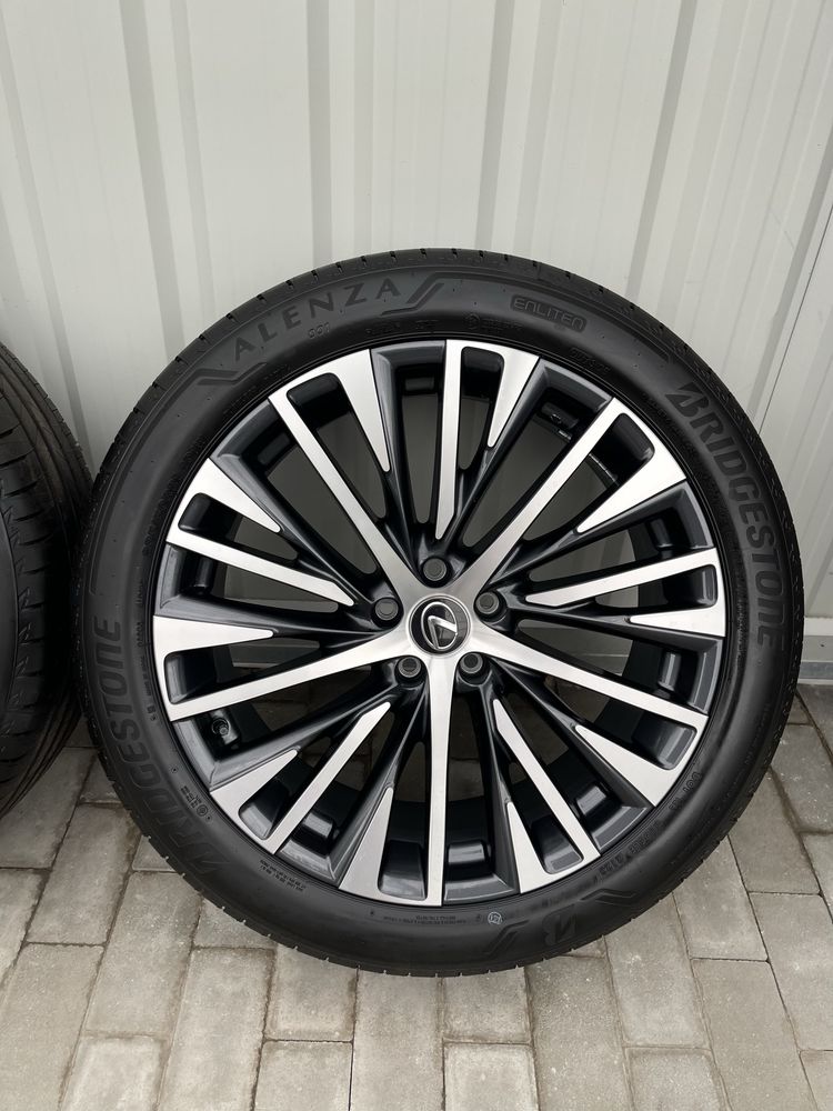 Komplet oryginalnych kół letnich LEXUS RX 21’ 5x114,3 Jak nowe! 23r!
