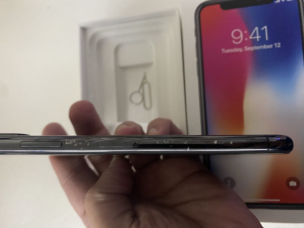 Iphone X 64 GB cinzento sideral