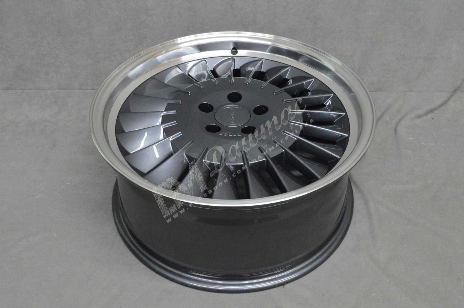 Felgi ISPIRI CSR1D 19'' 8,5J ET42 5x112 Carbon Graphite / Polish Lip