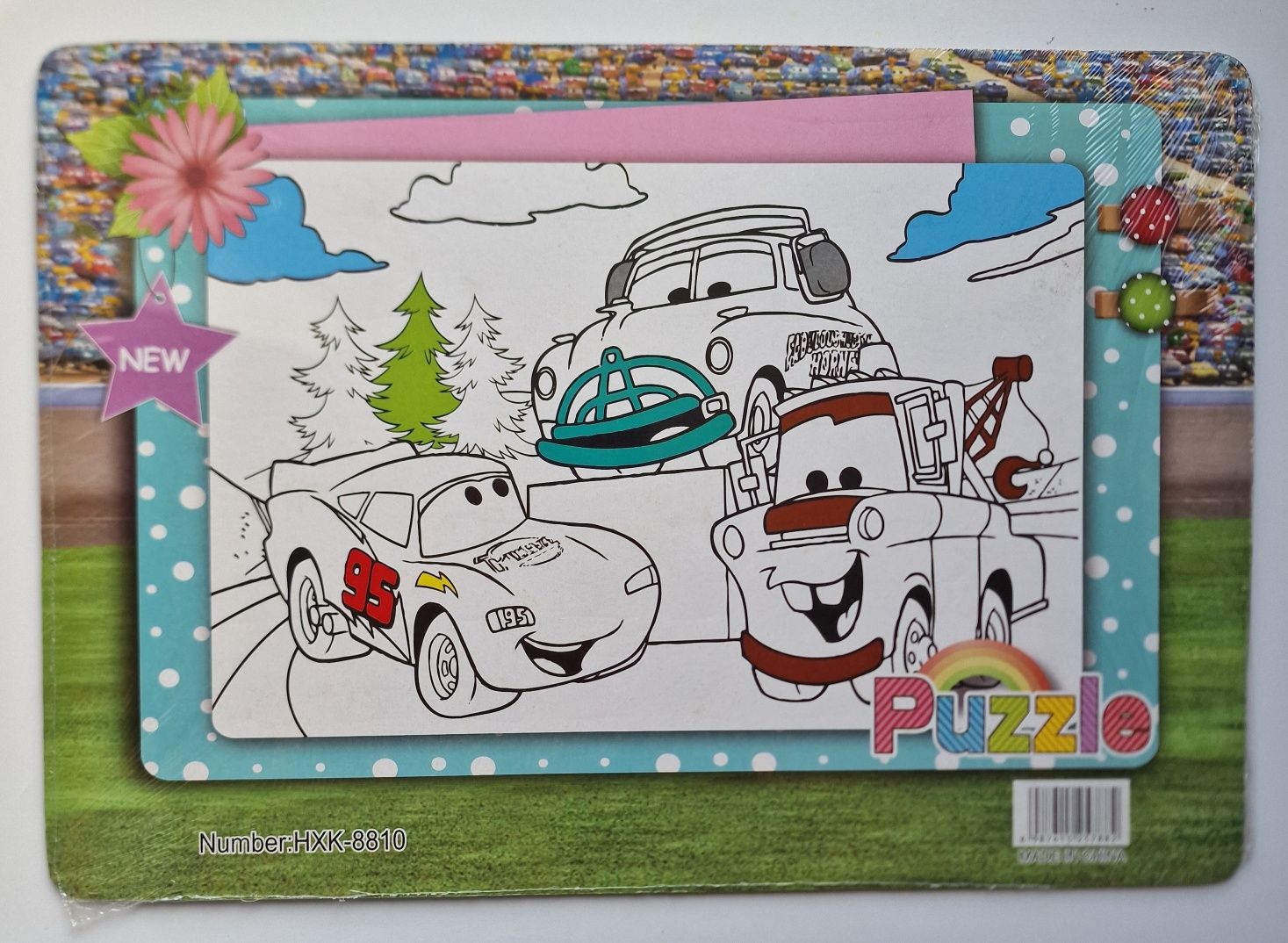 Puzzle kolorowanka dla dzieci +Niespodzianka GRATIS