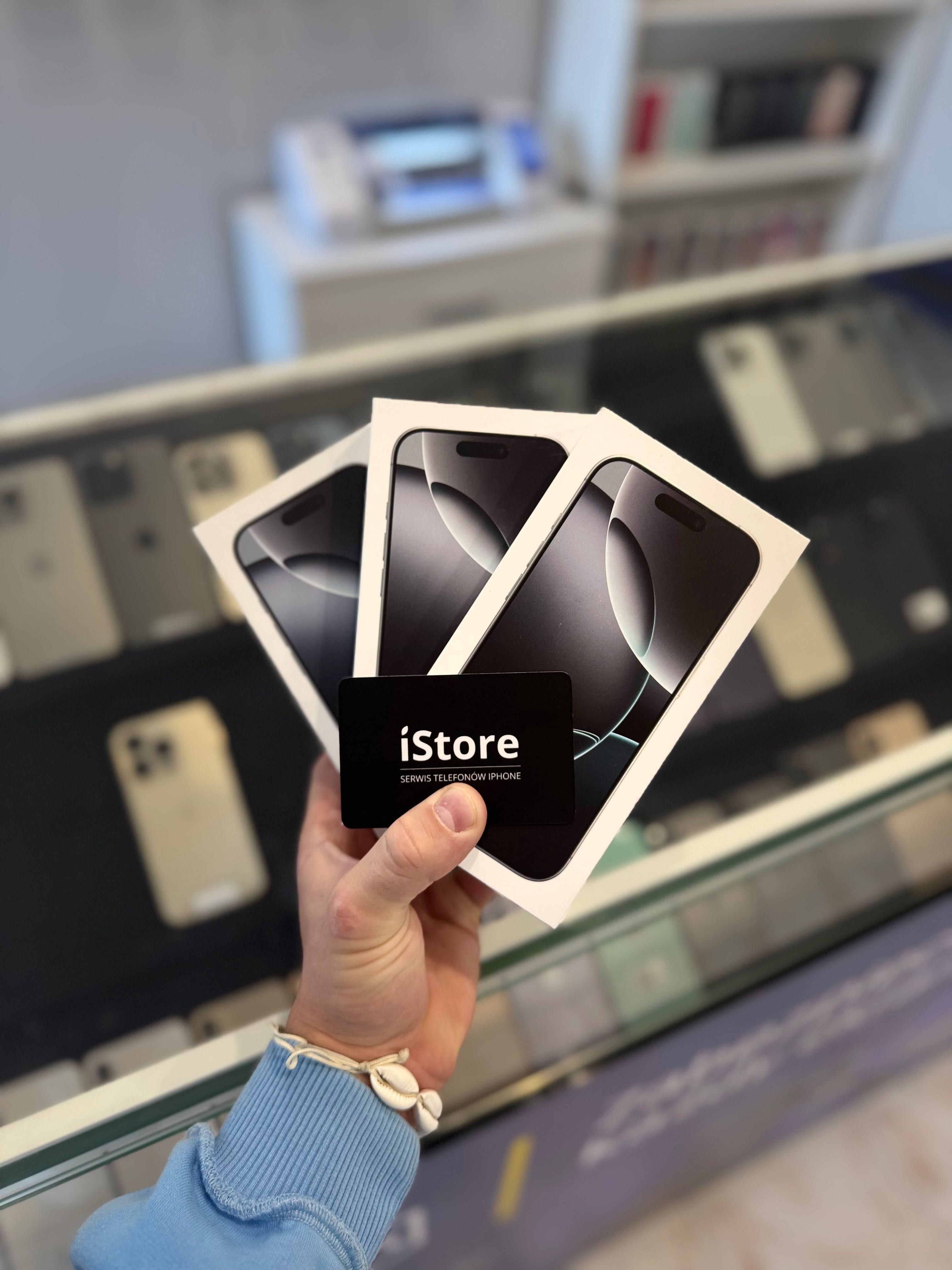 NOWY iPhone 16 PRO 128 GB • White Titanium • GWARANCJA • plomba