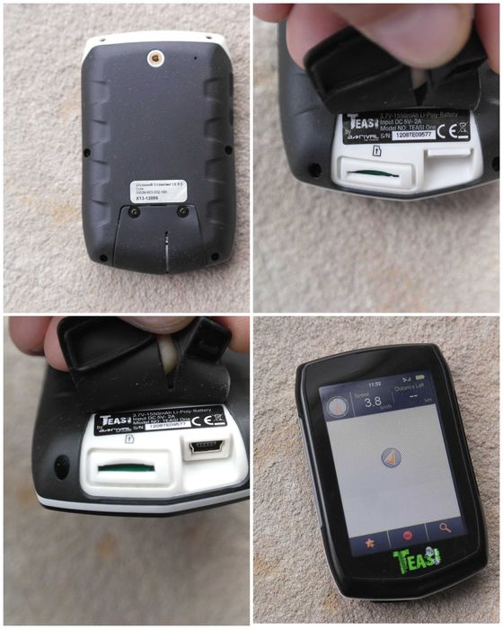 Вело компьютер Teasi One GPS, Трекер