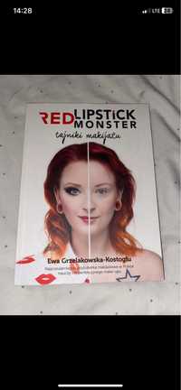 Książka tajniki makijażu red lipstick monster