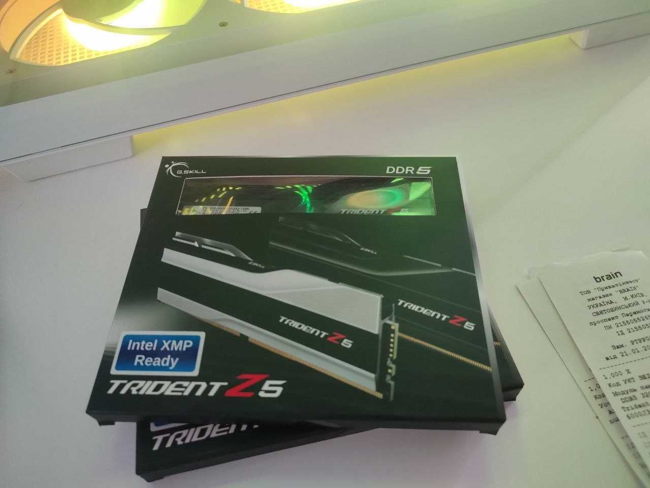 Пам'ять G.Skill 32GB (2*16GB) DDR5 6000 MHz Trident Z5