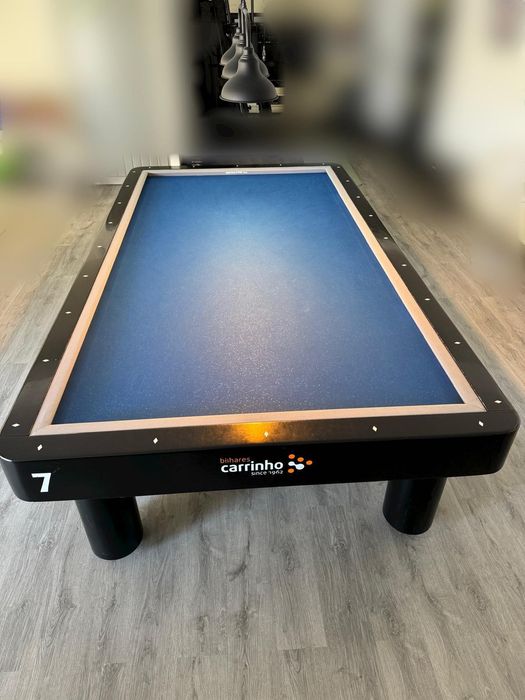 Bilhar 3 tabelas - carambola/ marcador de pontos/ candeeiro