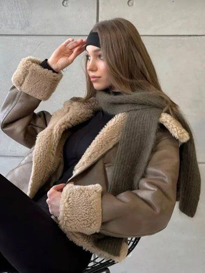 Трендова дублянка під бренд ZARA