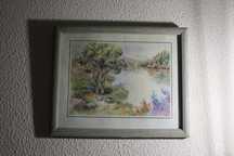 Quadro de decoração para hall de entrada