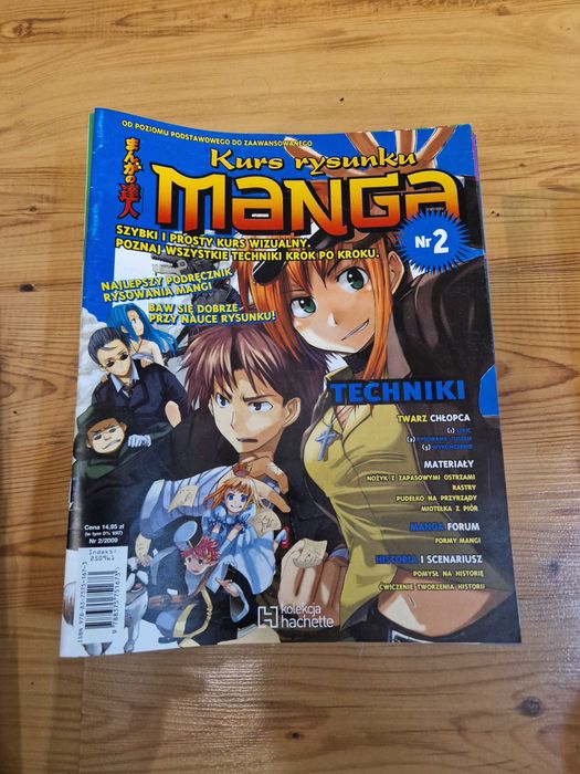 Kurs rysunku manga hachette czasopismo