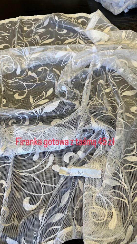 Firanki gotowe mix - WYPRZEDAŻ
