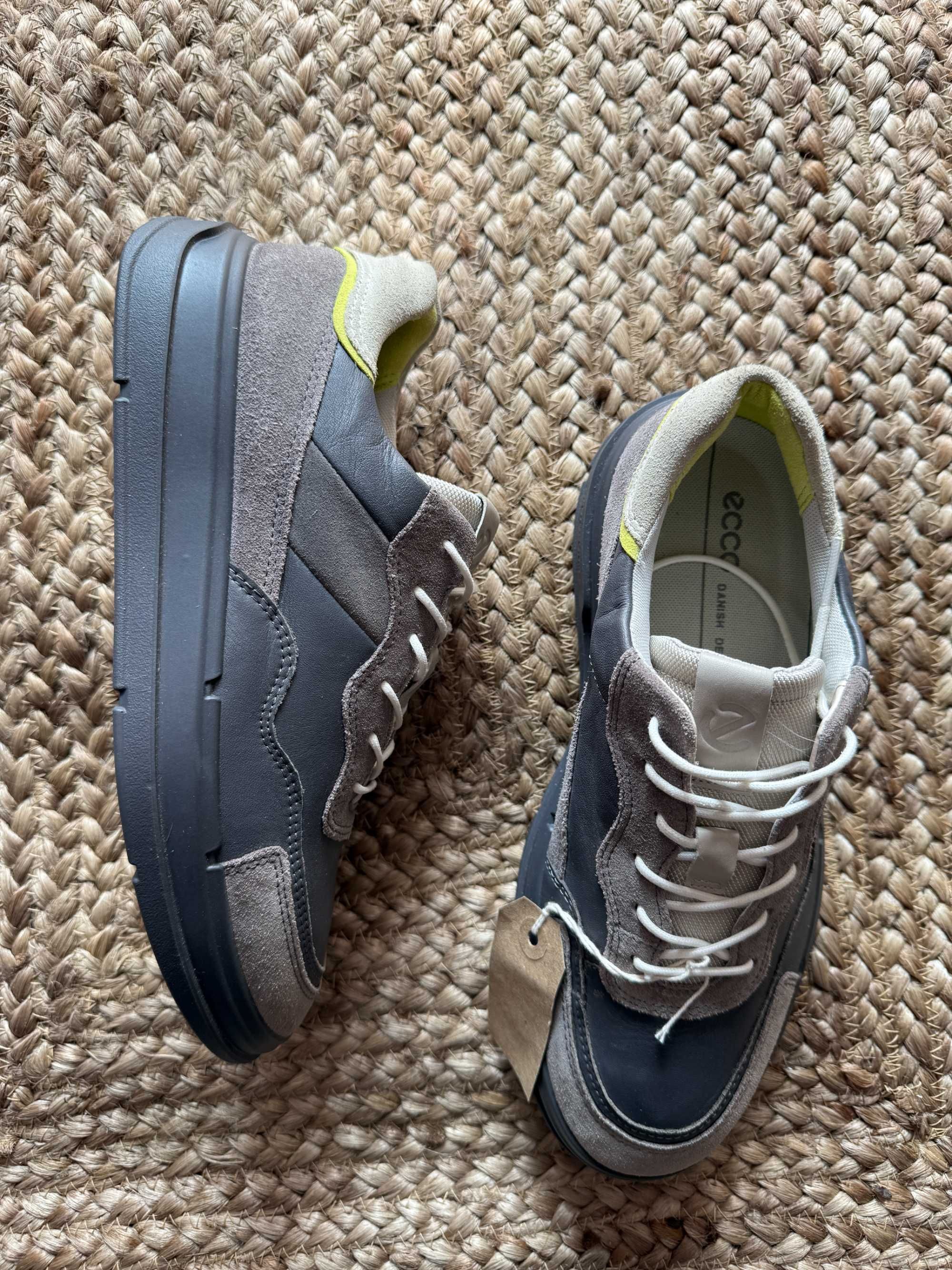 Чоловічі кросівки кеди від ECCO Soft X шкіра нові оригінал 40 р New