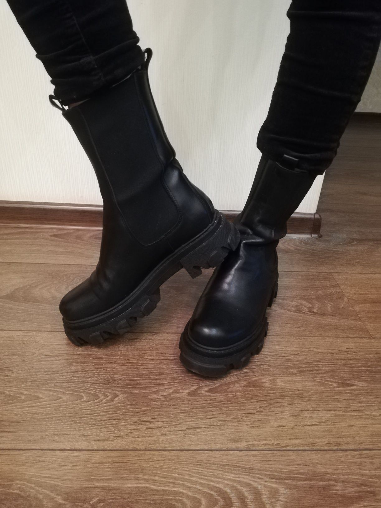 Зимние ботинки челси, Италия, размер 40