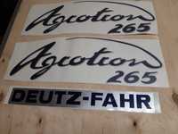 Naklejki Deutz Fahr Agrotron 265 df200df 105, df 150 df 135 df M410