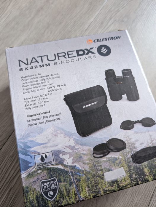 Бінокль Celestron Nature DX 8*42 BaK-4 Оригінал