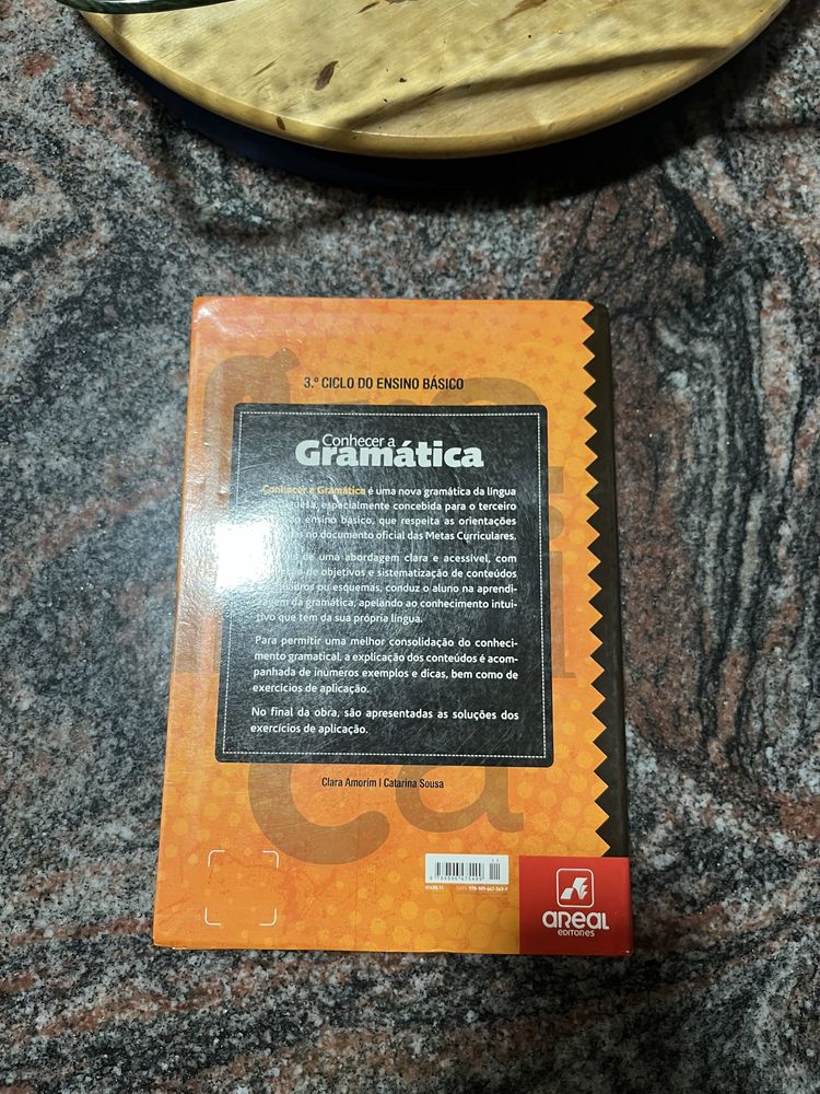 Livro Conhecer a Gramática 3o Ciclo