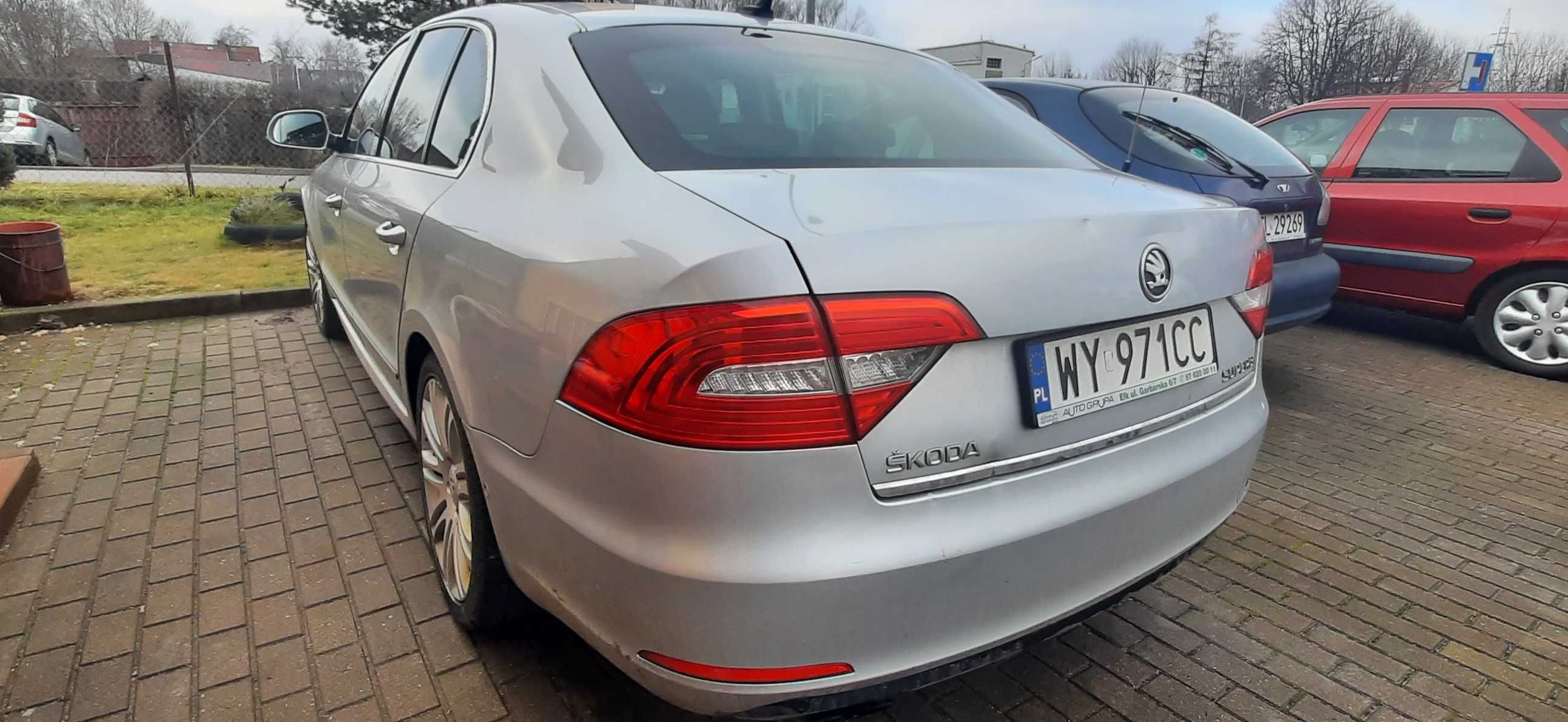 SKODA SUPERB II 3.6 VR6 265KM  rocznik 2014