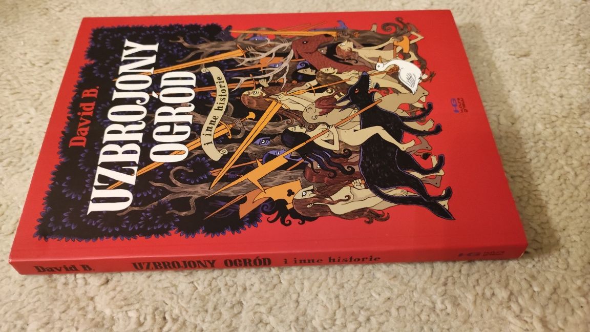 Komiks Uzbrojony ogród, David B. stan bdb-