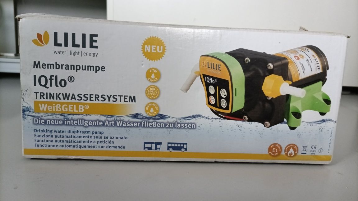 Pompa pompka wody pitnej kamper kemping  12.2 L /min 2.5 bar