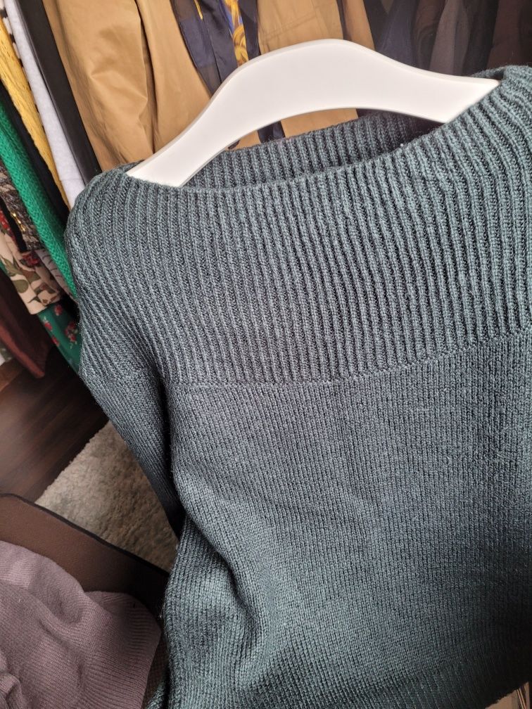 Sweter Monnari zieleń butelkowa