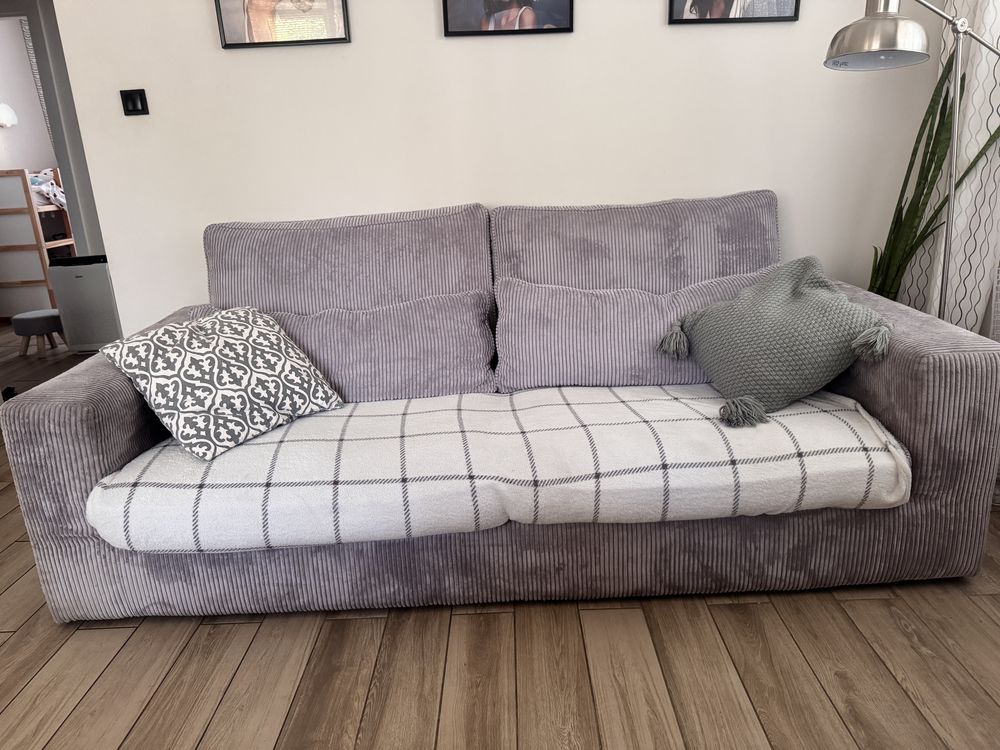 Sofa Coast włoska Agio Divani sztruks, poso, lincoln. Miekka wygodna