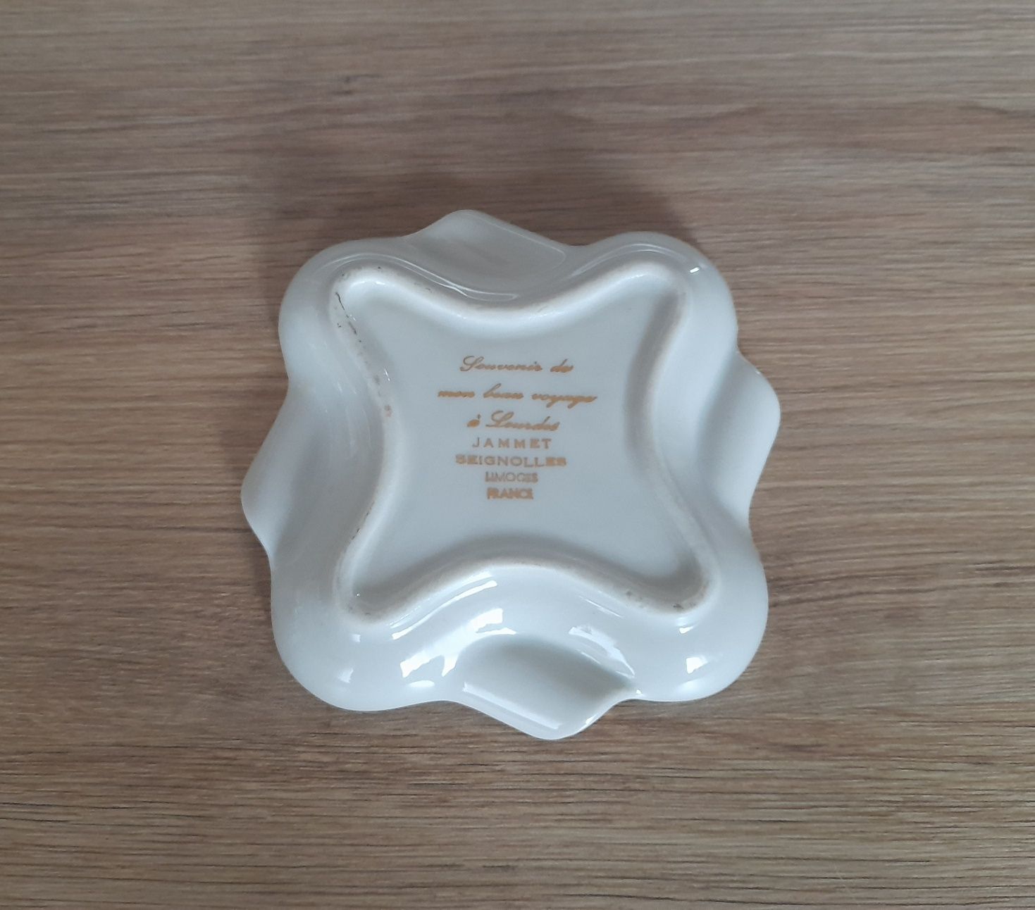 Porcelanowa popielniczka Limoges France