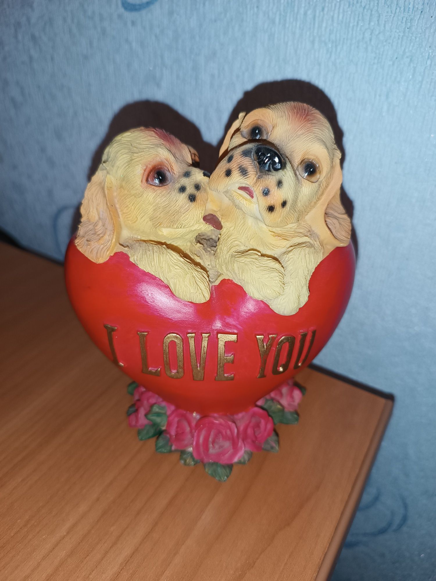 Копилка сердце "I Love You"