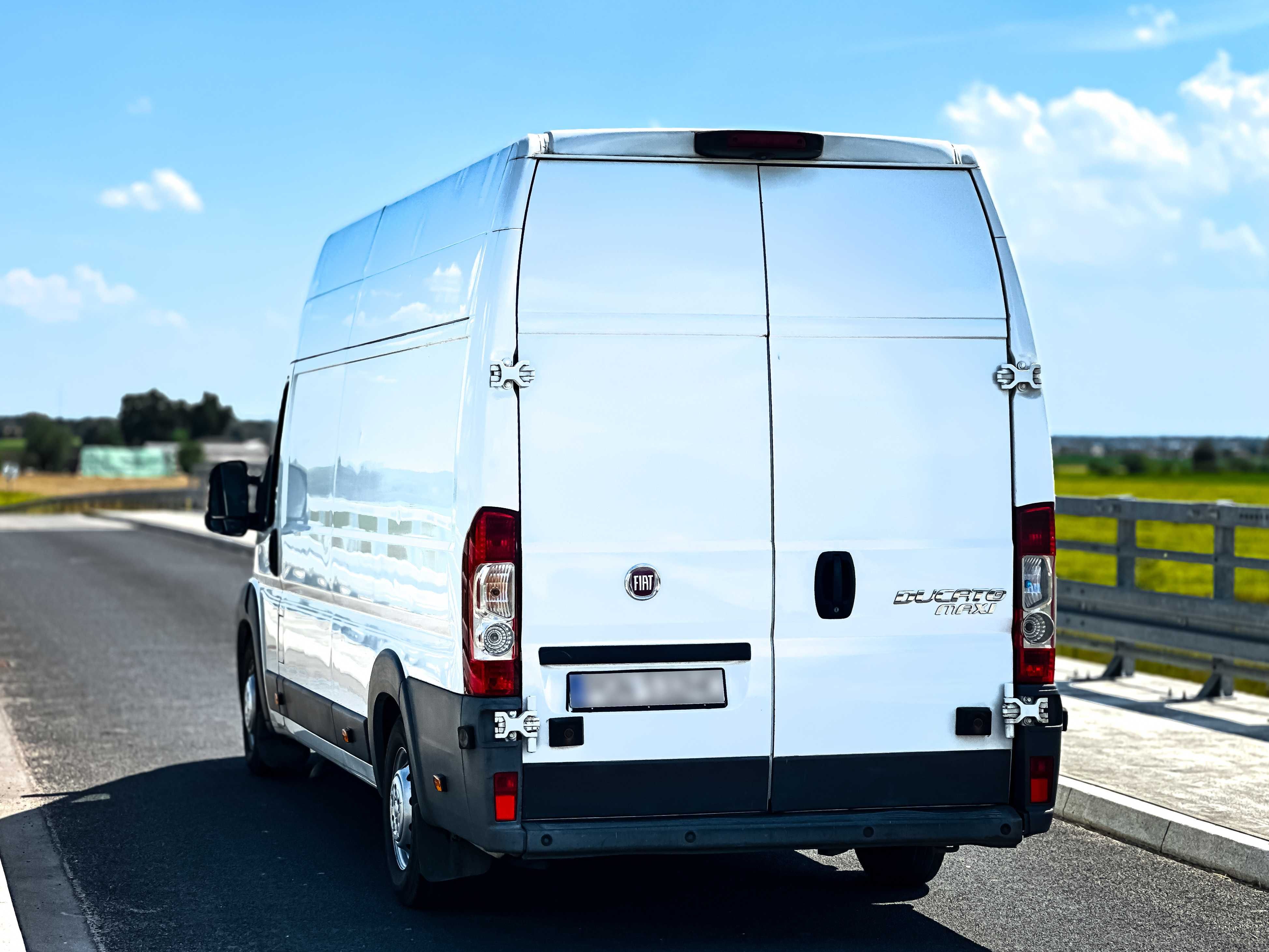 TANIO Fiat Ducato blaszak WYPOŻYCZALNIA / Wynajem busów dostawczych