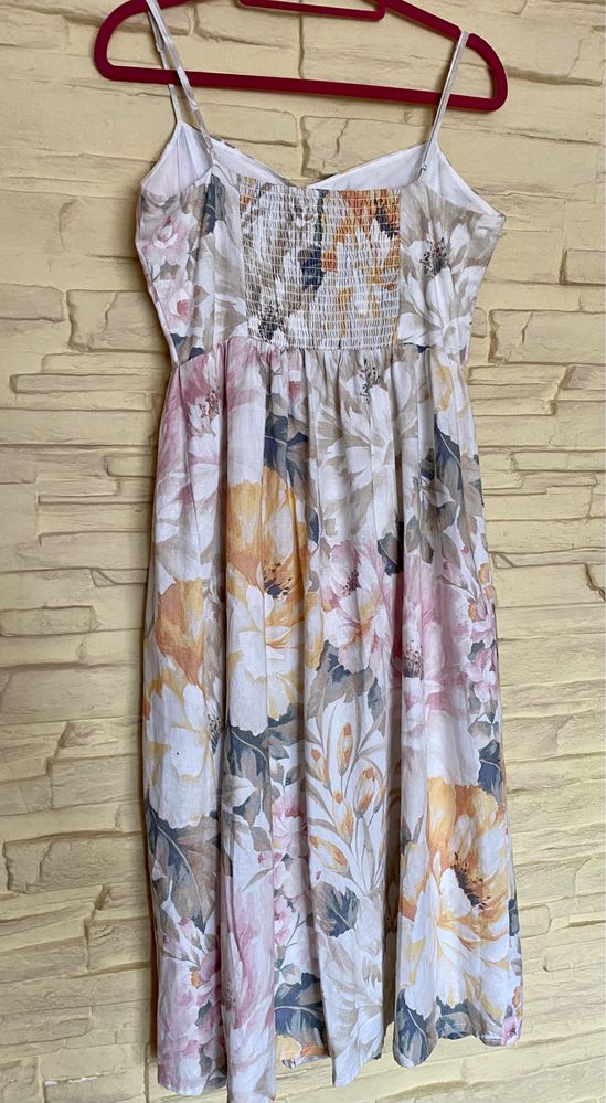H&M sukienka len 40 L