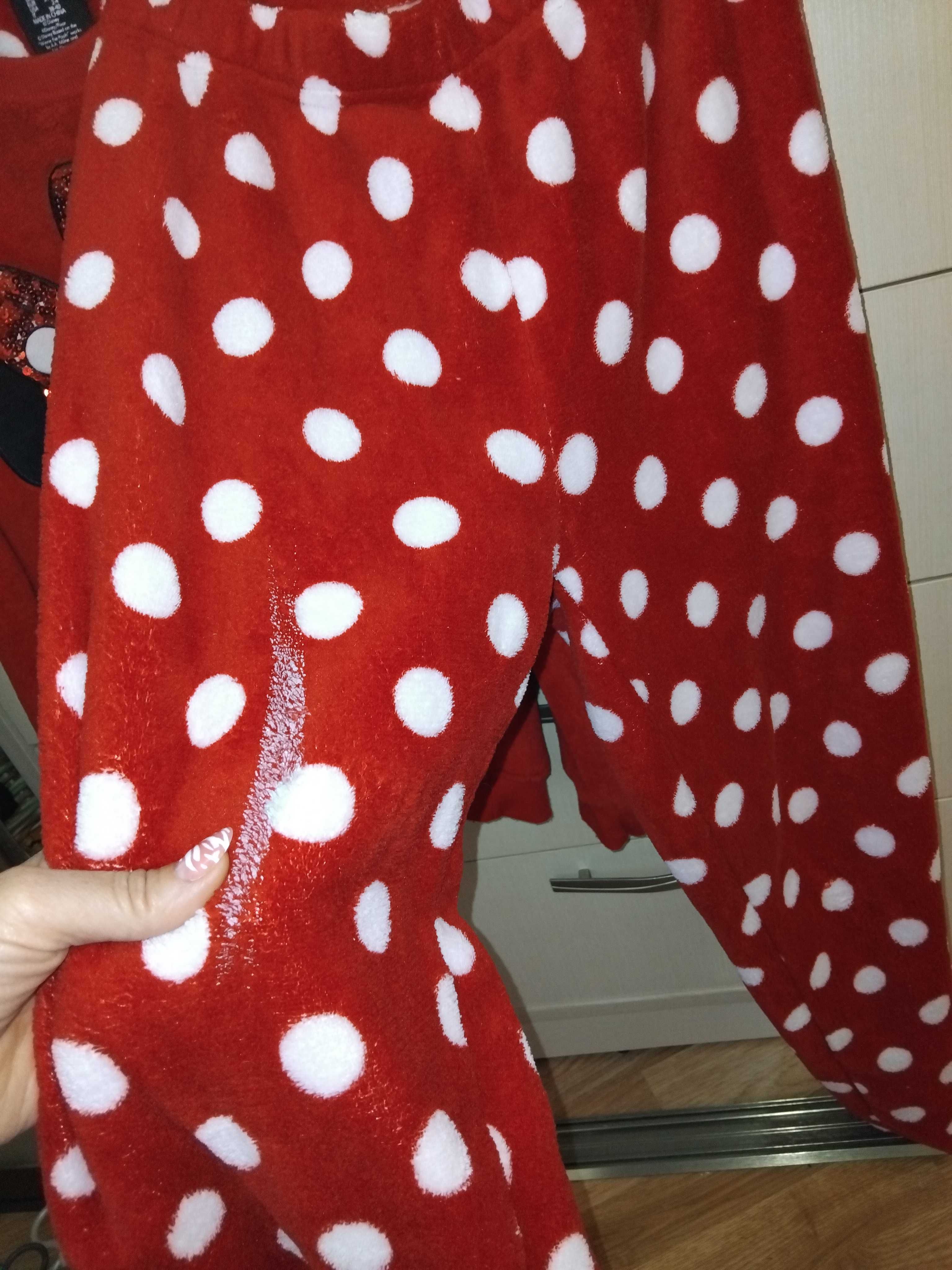 Пижама Минни Маус XS Disney плюшевая пушистая