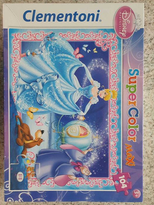 Puzzle Kopciuszek Disney