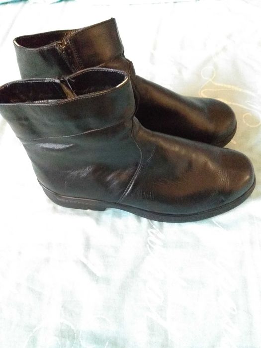 Мужские кожаные сапоги