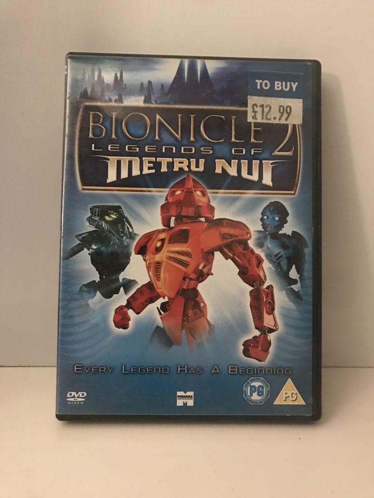 Lego Bionicle e dvd Bionicle