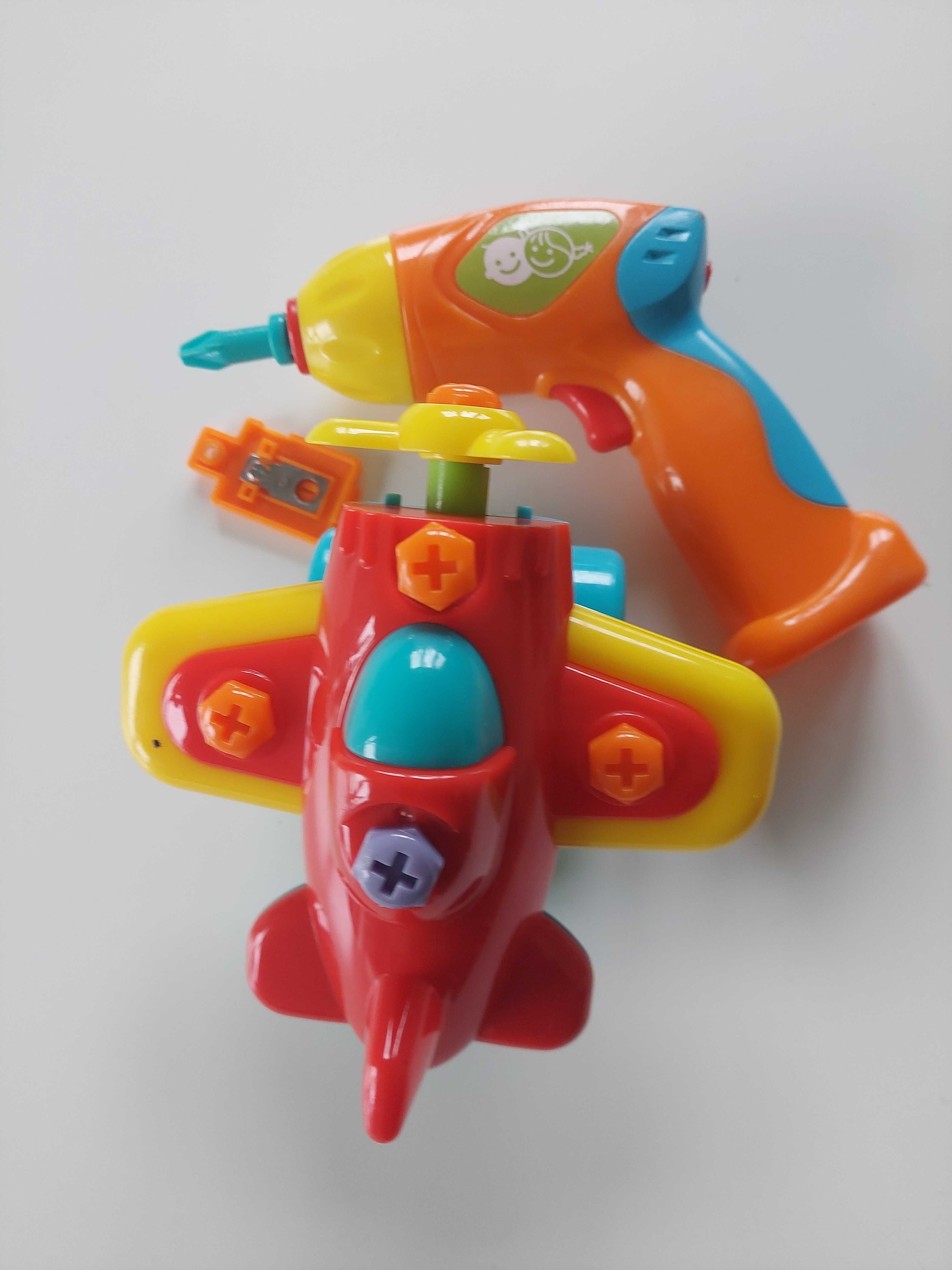 Clics Toys, zestaw konstrukcyjny Klocki do skręcania drewniane